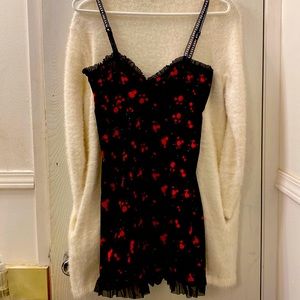 Stain stretchy night dress. S/M